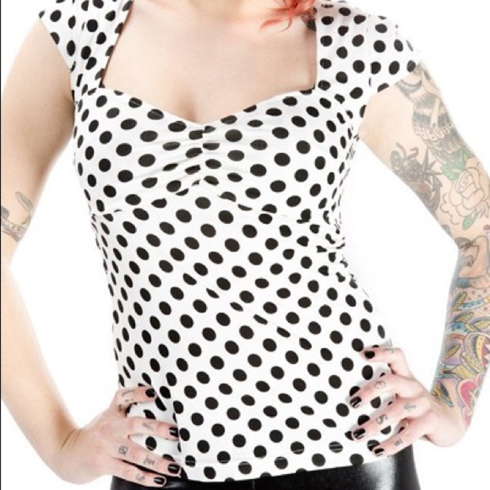 Sourpuss “Va Va Voom” Babydoll Top
